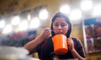 Guatemala. Maria Cedillo is a coffee taster. © FAO/Santiago Billy
