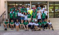 Young people from the Comboni Youth Movement took part in World Youth Day in Rome. Photo: Arlindo Pinto