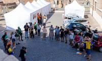 Workshops in Rome's streets revealed the Jubilee's focus: not grand sights or landmarks, but encountering Christ. Photo Arlindo Pinto