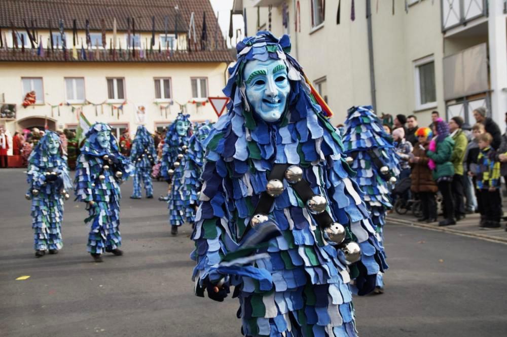 Celebrating Carnival or Fasnet in Baden-Württemberg, Germany. (Photo PH)