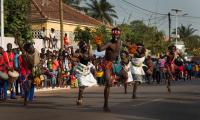 Guinea Bissau. Group performance during the Carnival in the city of Bissau.  (Photo:123rf.com)