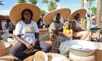 Market. Women are the real protagonists of the market. Everything passes through their hands.