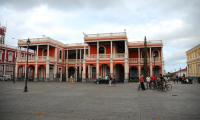 The Bishop’s Palace. Built around 1913, it is in the Neoclassical style.  File swm