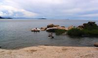 It is the third largest and second deepest lake in Africa. File Swm