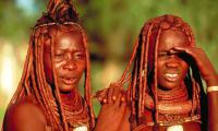 The Himba are indigenous people with an estimated population of about 50,000 people living in northern Namibia.  Photo: Archive Swm