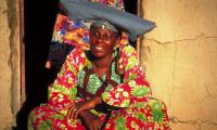 The Herero are a Bantu ethnic group inhabiting parts of Southern Africa. There were an estimated 250,000 Herero people in Namibia.    Photo: Archive Swm