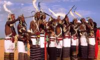 Their renowned Gerewol Festival is a courtship ritual where men compete in beauty contests. File swm