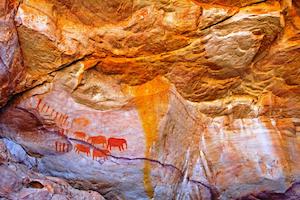 Among the Oldest Cave Paintings in Africa